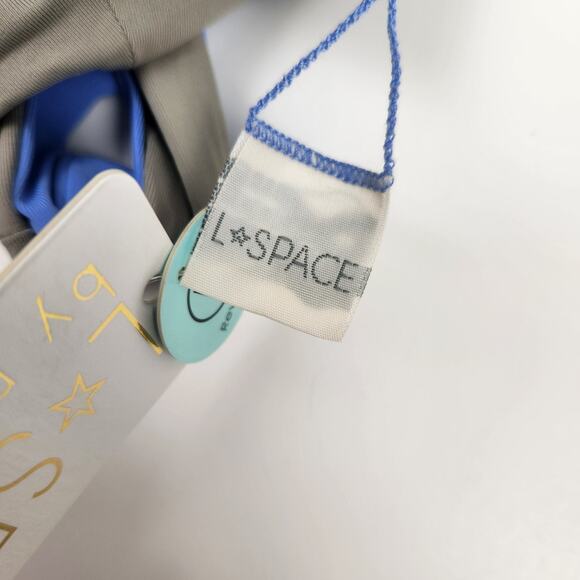 L*Space One Wave Bikini Top Reversible Gray Blue Size Small NWT - Picture 6 of 6